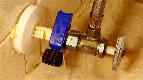 shut off valve leaking at stem|How to Fix a Leaky Shut